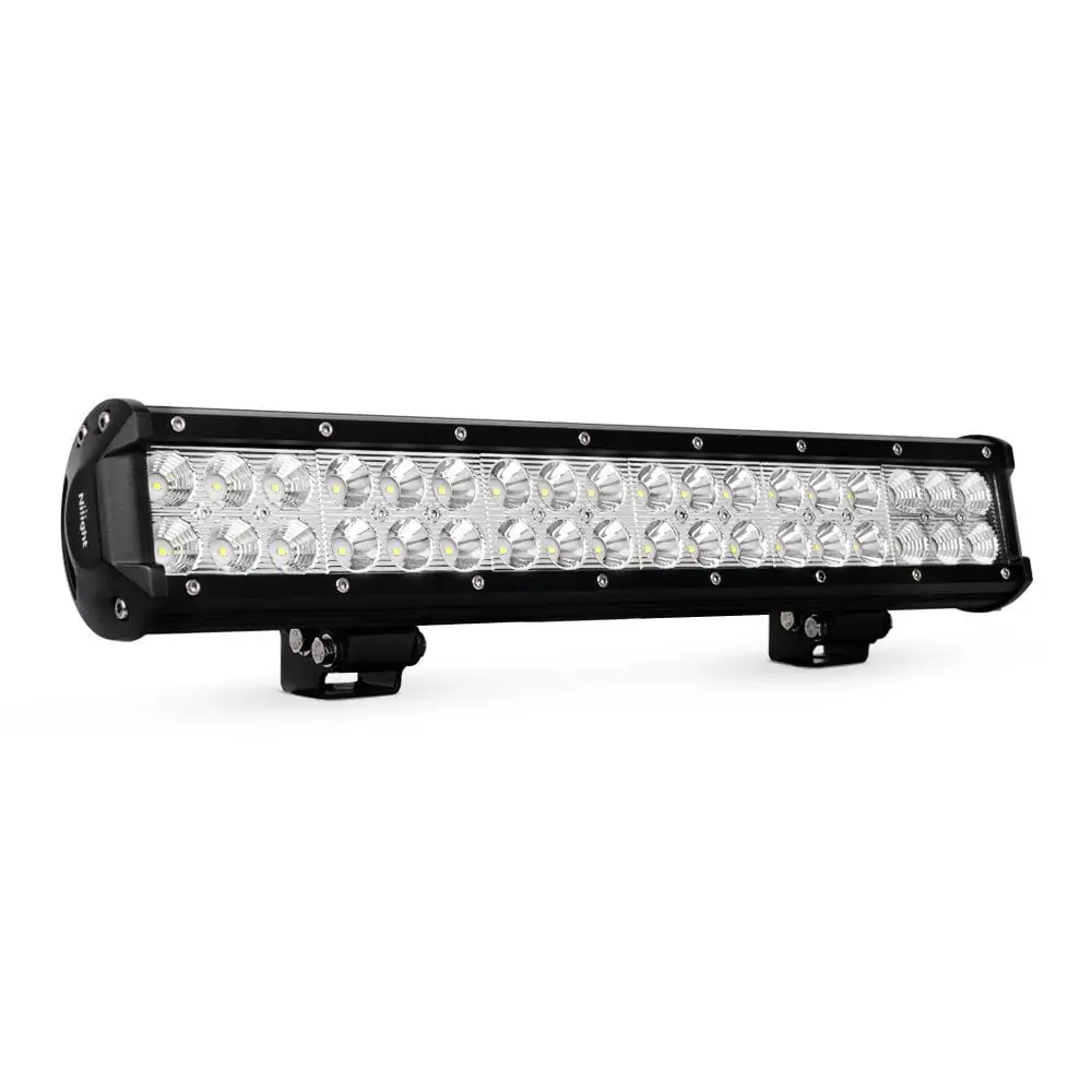 Nilight Light Bar 17 108W LED Lights Spot Flood Combo Led Off Road Lights Driving Lights Led Fog Lights Jeep Lights Boat Lighting LED Work Light .2 Years Warranty