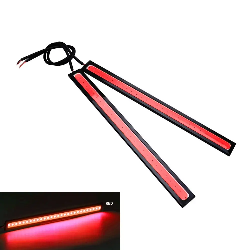 [Pan-quality designated development] 17CM super bright car daytime running lights [6PCS red light]