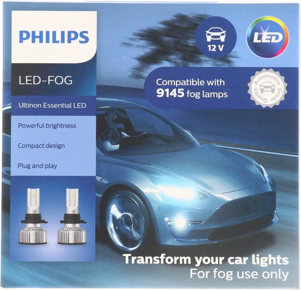 Philips 9145 Ultinon LED Fog Light (Pair)