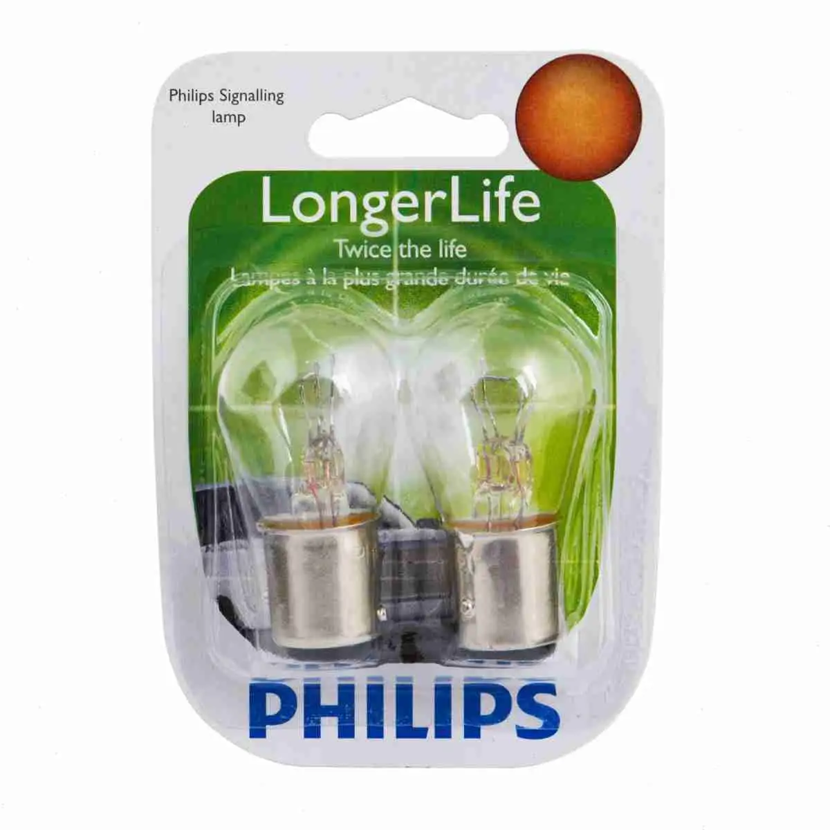 Philips Long Life Brake Light Bulb compatible with Fiat 500 500L 2012-2016 Electrical Lighting Body Exterior