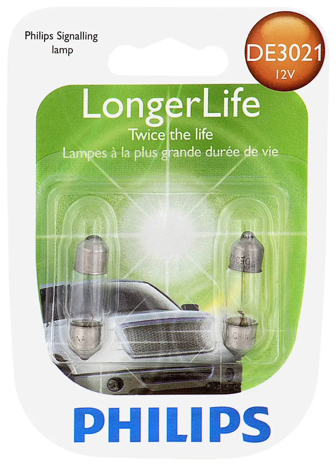 Philips Longerlife Miniature De3021Ll. Clear. 1. Always Change In Pairs!