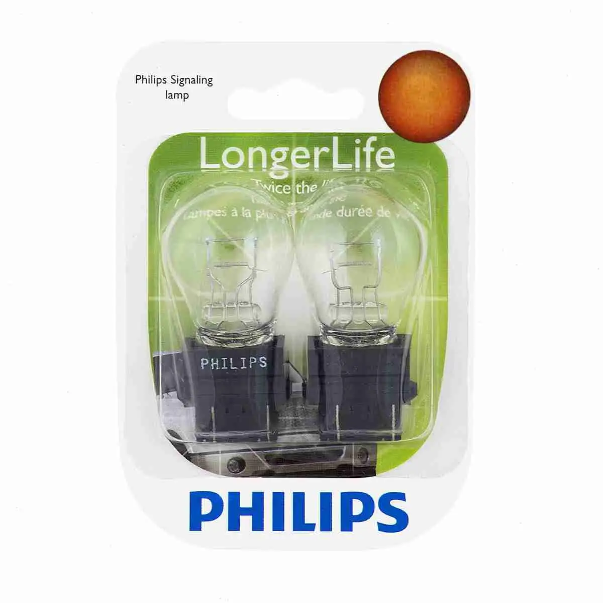 Philips Rear Long Life Turn Signal Light Bulb compatible with Jeep Cherokee Grand Cherokee Liberty Patriot Wrangler 1997-2016 Electrical Lighting Body Exterior