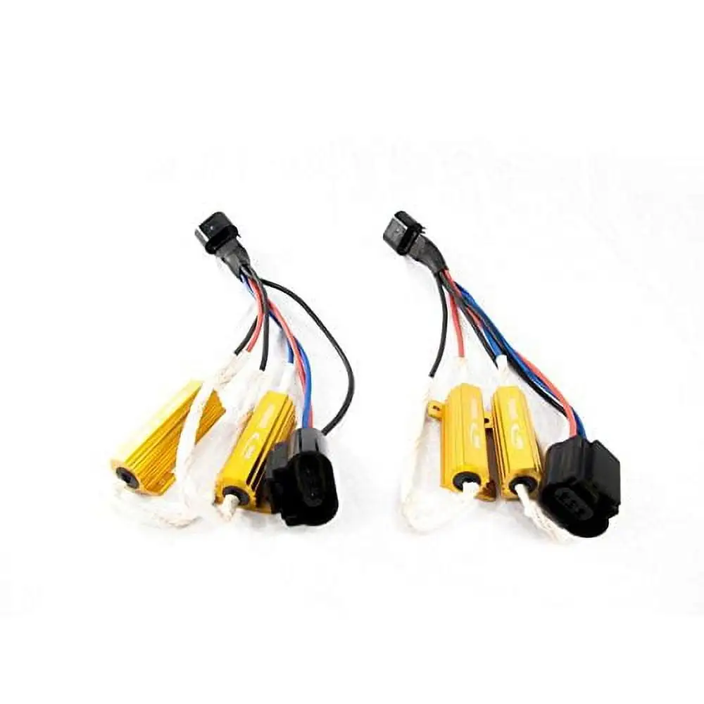 Race Sport H13 Plug-&-Play Interface Cable w/ 2 resistors (Pair)