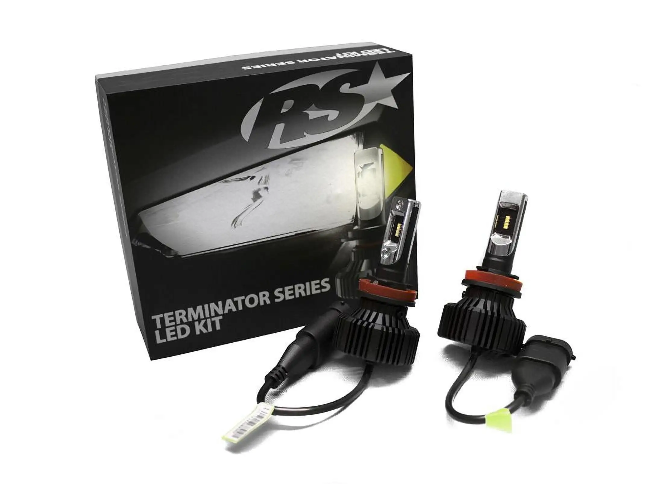 Race Sport H13TLED Terminator Series Fanless LED Headlight Conversion Kit Fits select: 2004-2014 FORD F150. 2011-2015 CHEVROLET CRUZE