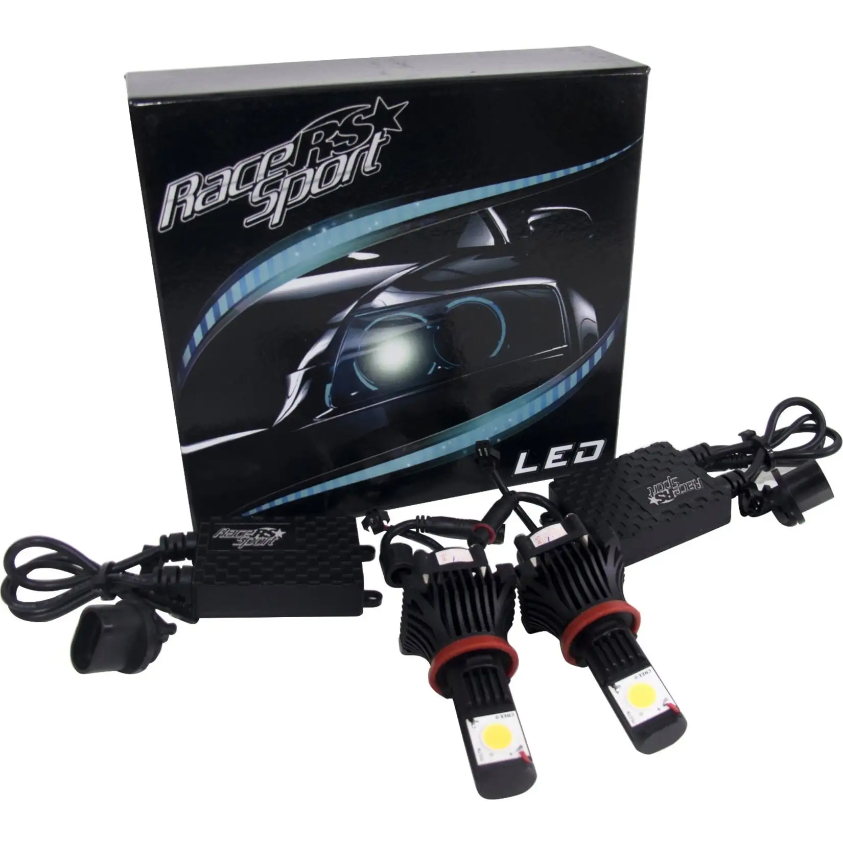 Race Sport H8-LED-G1-KIT 5.000K TRUE LED Headlight Conversion Kit - H8 Gen1 Base