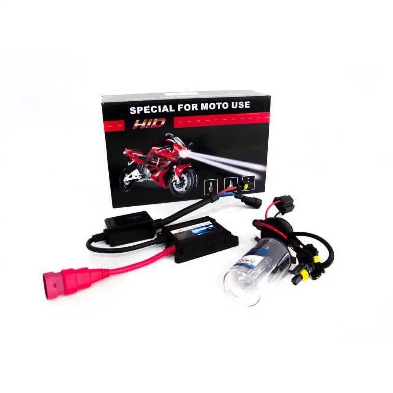 Race Sport RS-H11-6K-MOTO - H11 6K Motorcycle HID Conversion Kit