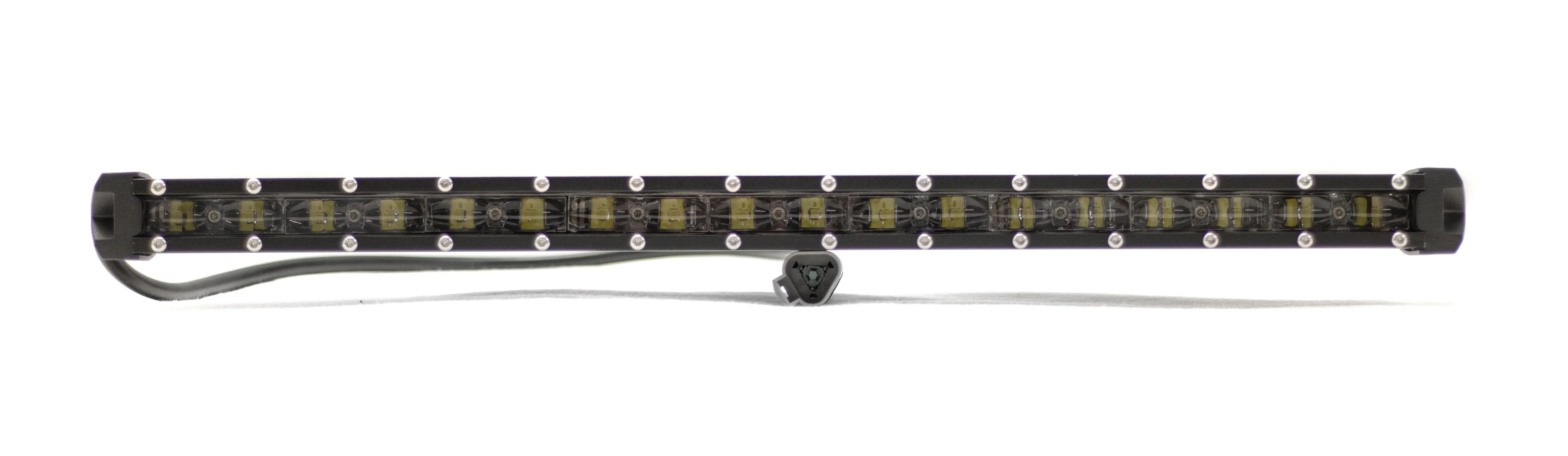 Race Sport RSLP20 20 in. 5w LoPro Ultra Slim LED Light Bar w Amber Marker Light