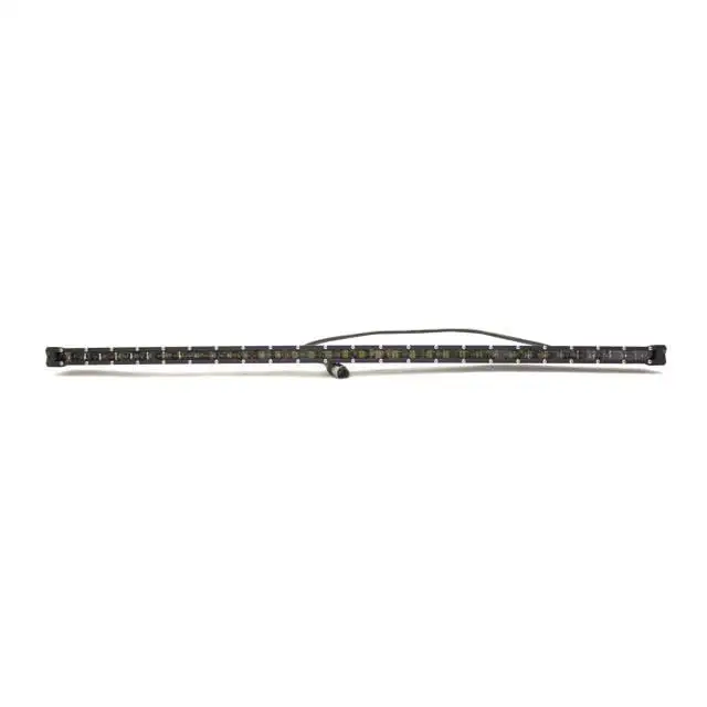 Race Sport RSLP38 - 38in 5w LoPro Ultra Slim LED Light Bar with Amber Marker and Running Light Function 180w - Includes Rocker Switch Harness