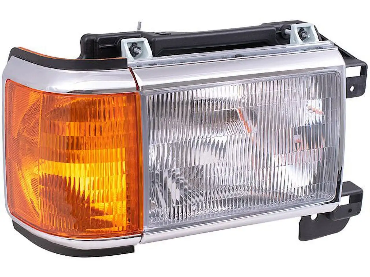 Right Headlight Assembly - Compatible with 1987 - 1991 Ford F-150 1988 1989 1990