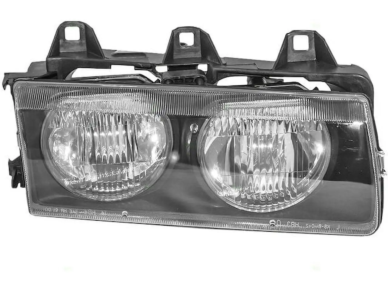 Right Headlight Assembly - Compatible with 1992 - 1993. 1995 BMW 325i Base RWD