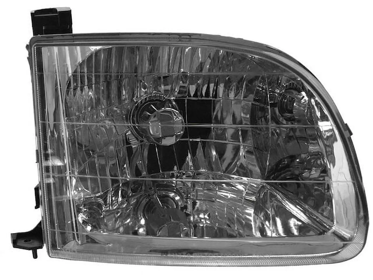 Right Headlight Assembly - Compatible with 2000 - 2004 Toyota Tundra 2001 2002 2003