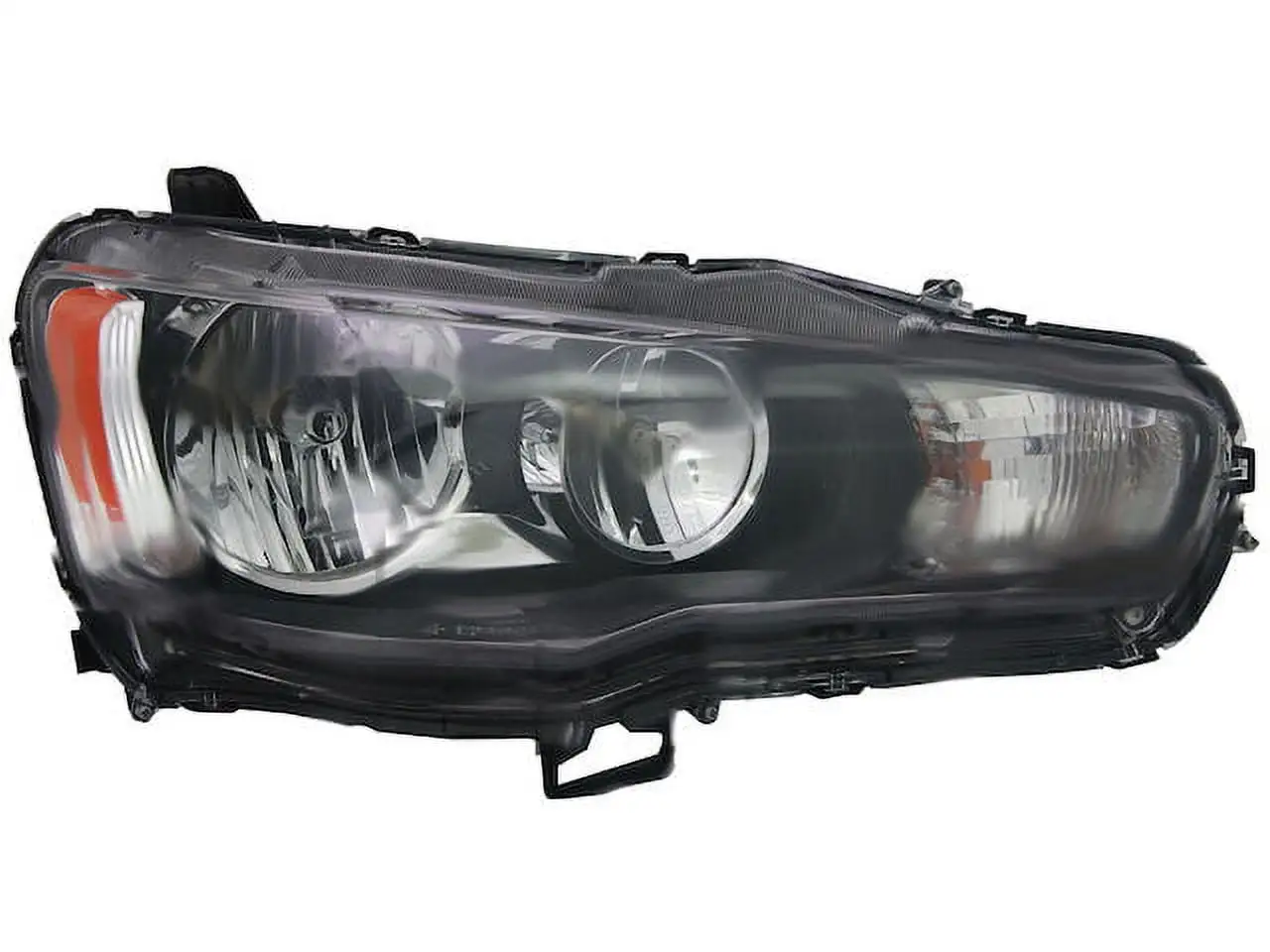 Right Headlight Assembly - Compatible with 2009 - 2014 Mitsubishi Lancer 2010 2011 2012 2013