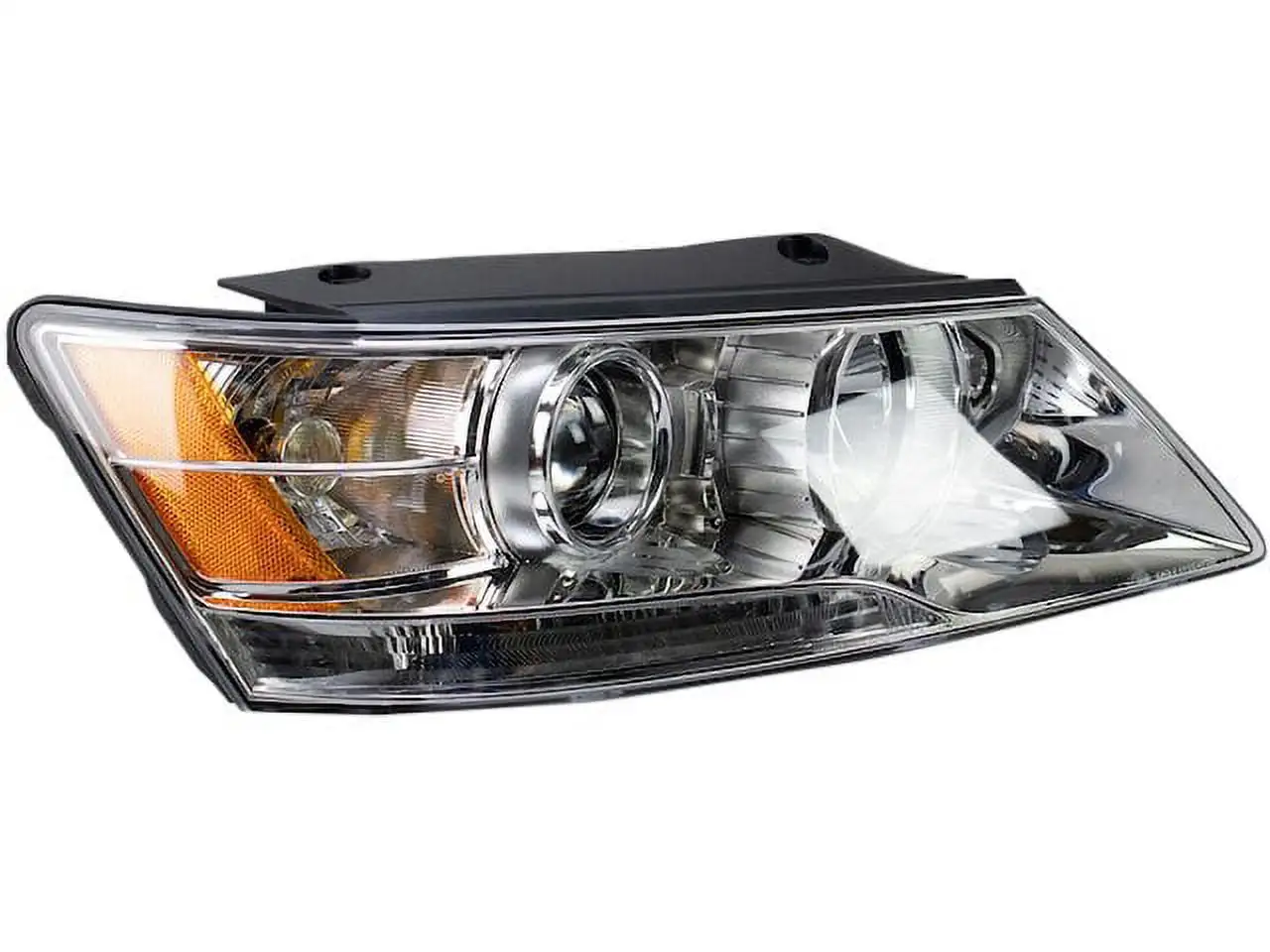 Right Headlight Assembly Set - Compatible with 2009 - 2010 Hyundai Sonata