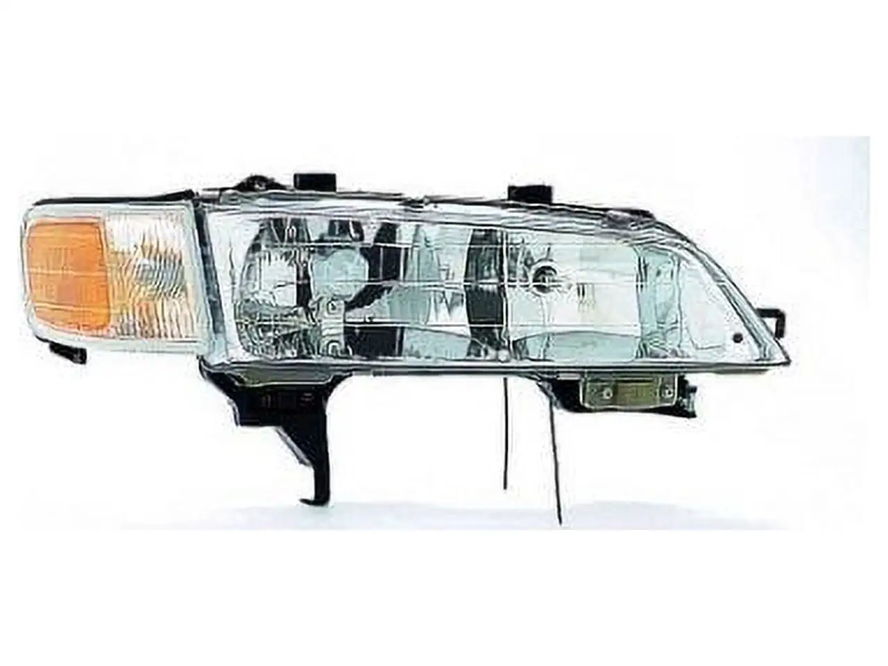 Right Passenger Side Combination Headlight Assembly - Compatible with 1994 - 1997 Honda Accord Coupe / Sedan / Wagon 1995 1996