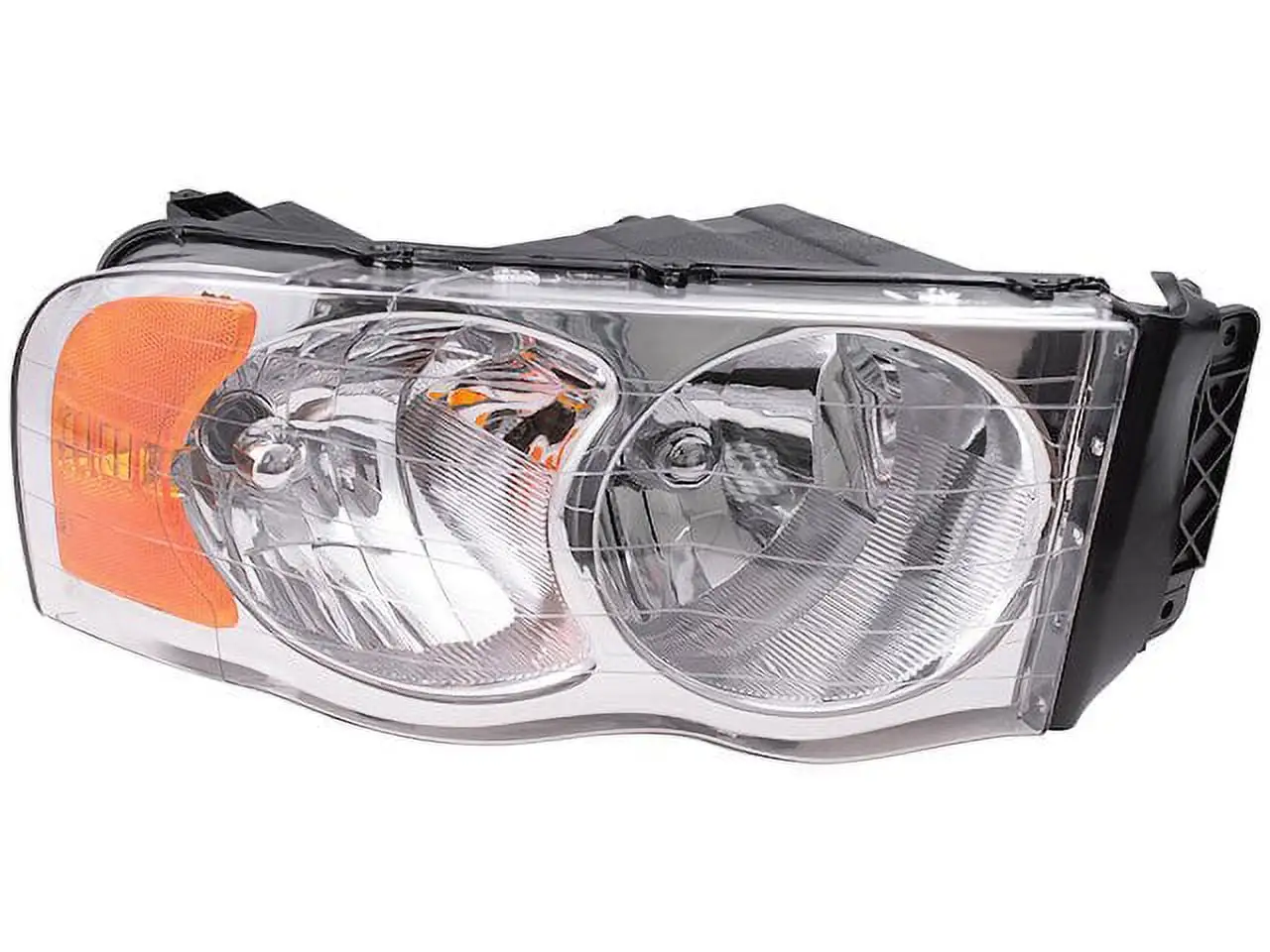 Right Passenger Side Halogen Headlight Assembly - Compatible with 2002 - 2005 Dodge Ram 1500 2003 2004