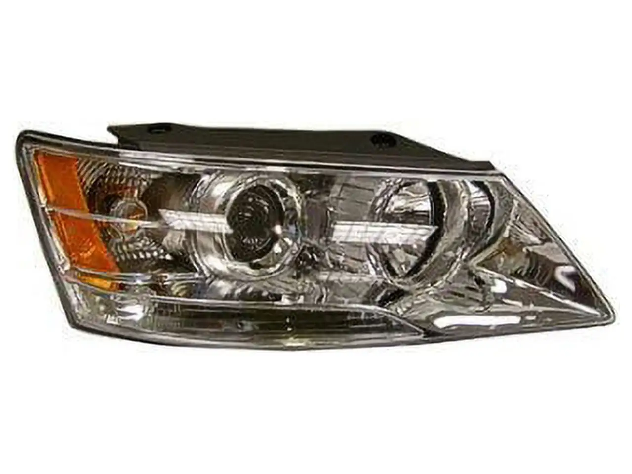 Right Passenger Side Halogen Headlight Assembly - Compatible with 2009 - 2010 Hyundai Sonata