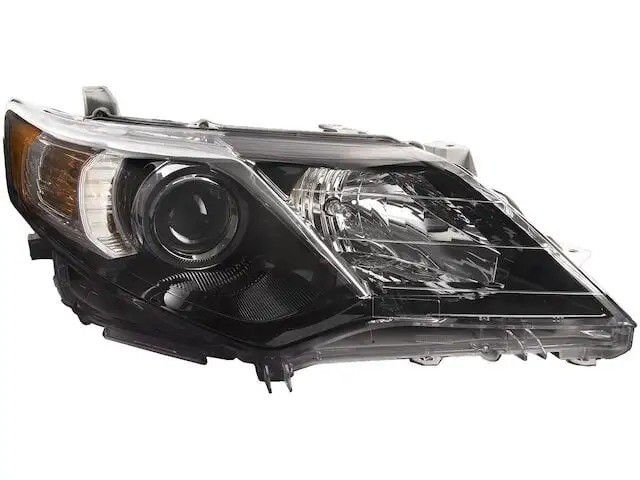 Right Passenger Side Halogen Headlight Assembly - Compatible with 2012 - 2014 Toyota Camry 2013