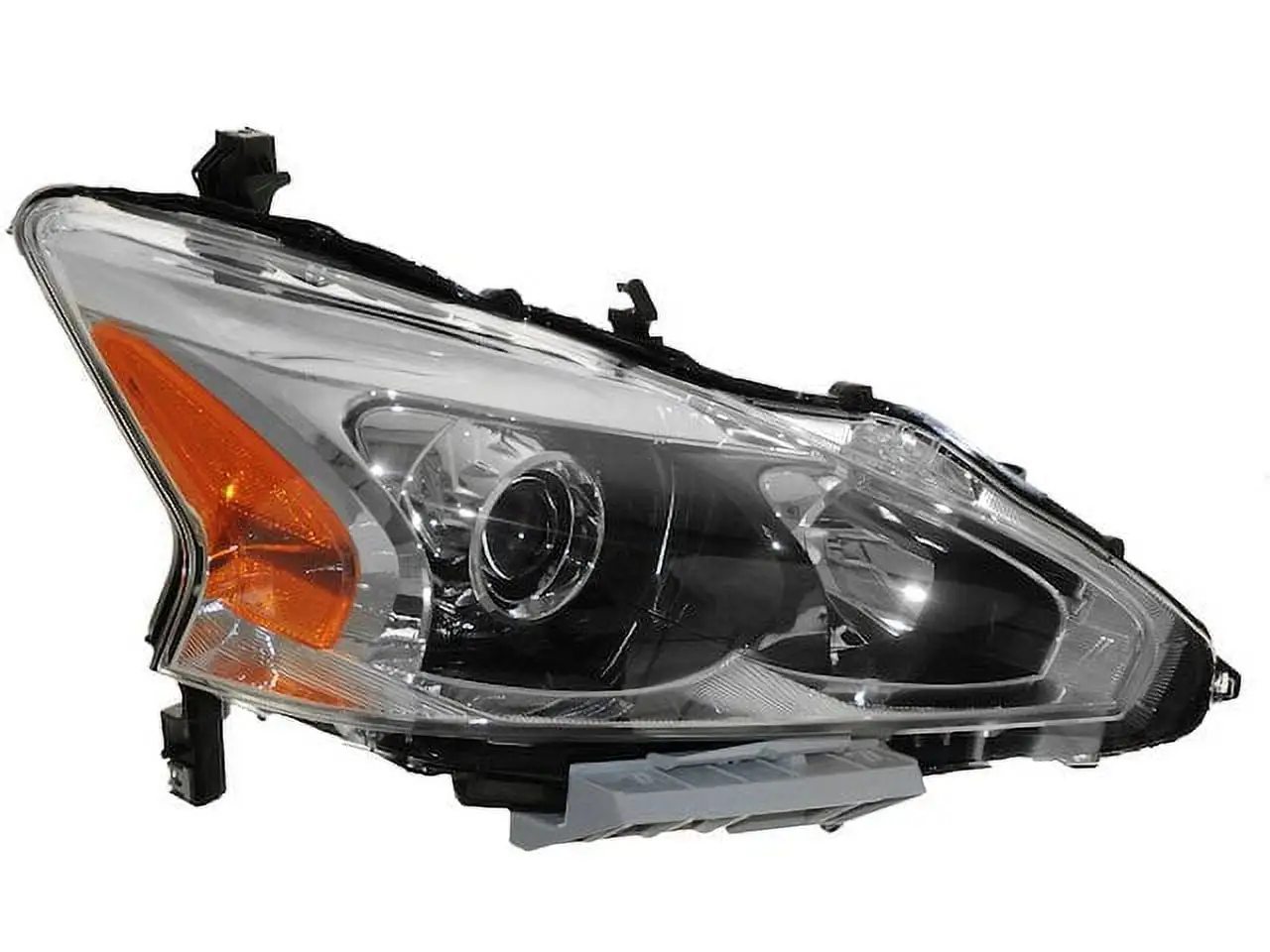 Right Passenger Side Halogen Headlight Assembly - Compatible with 2013 - 2015 Nissan Altima Sedan 2014