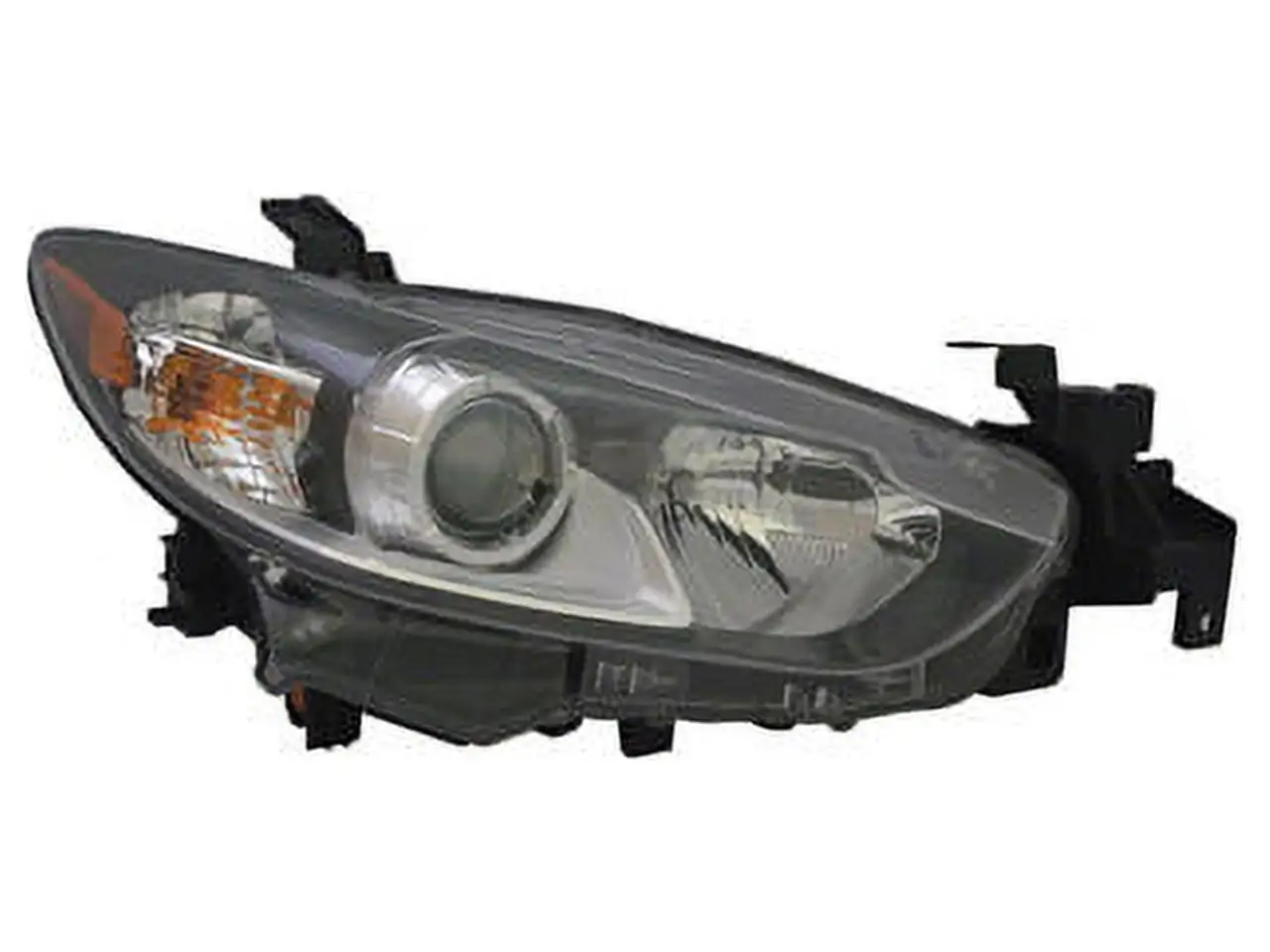 Right Passenger Side Halogen Headlight Assembly - Compatible with 2014 - 2017 Mazda 6 2015 2016