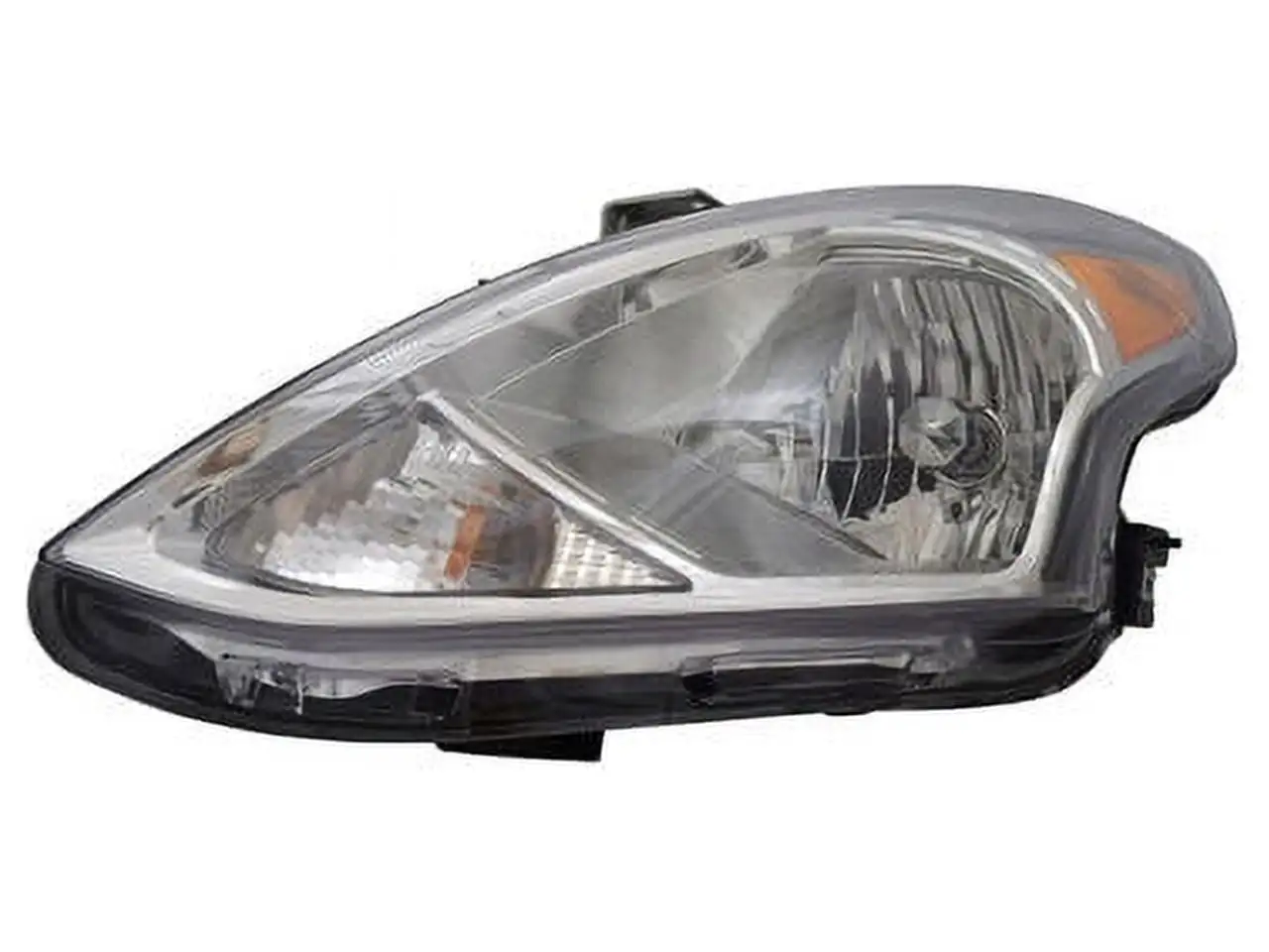 Right Passenger Side Halogen Headlight Assembly - Compatible with 2015 - 2019 Nissan Versa Sedan 2016 2017 2018