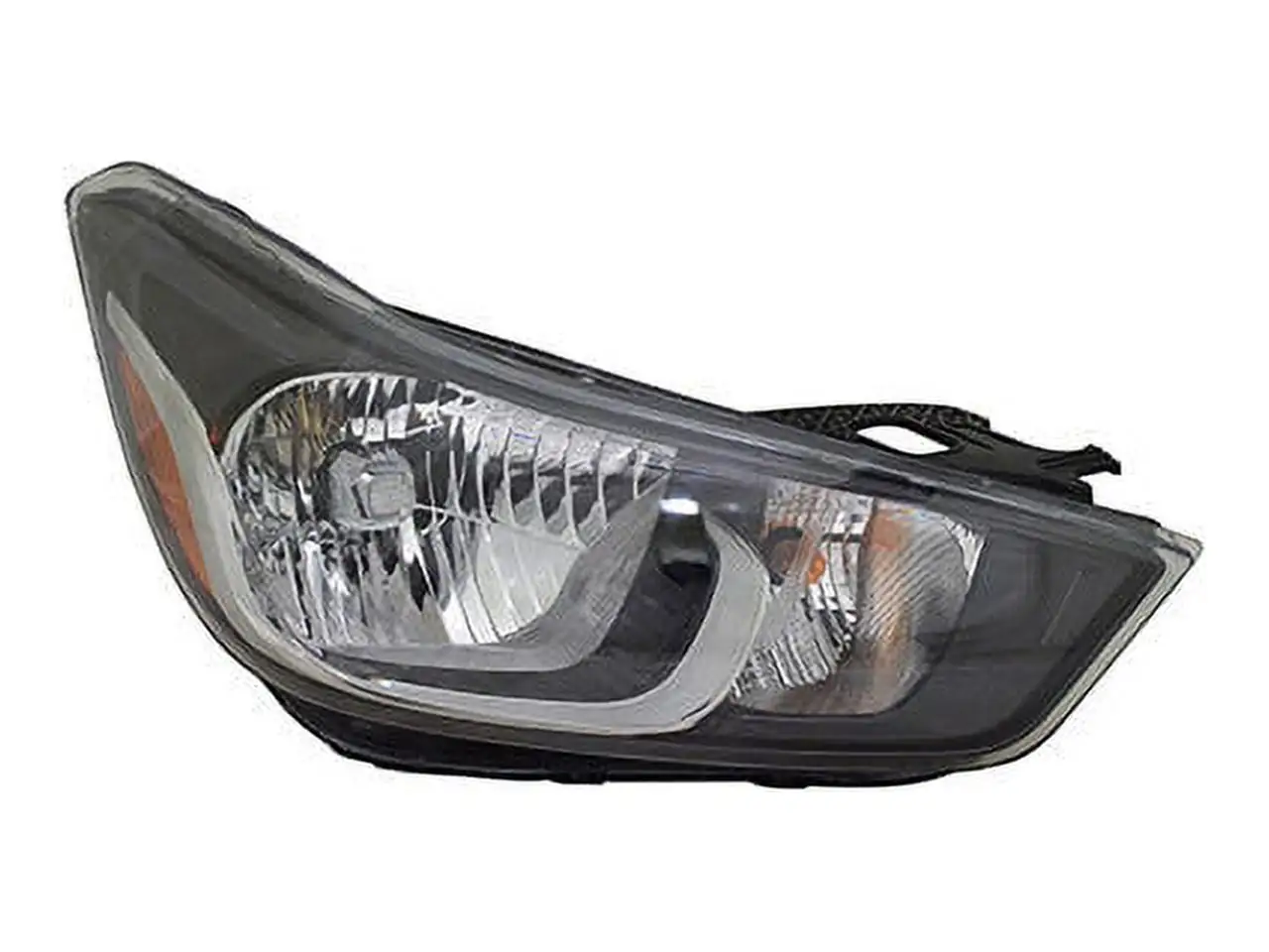 Right Passenger Side Halogen Headlight Assembly - Compatible with 2016 Chevy Spark 2017 2019