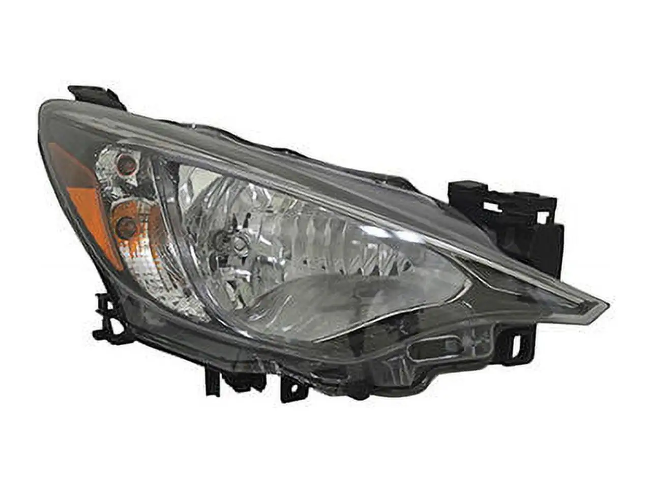 Right Passenger Side Halogen Headlight Assembly - Compatible with 2017 - 2018 Toyota Yaris iA