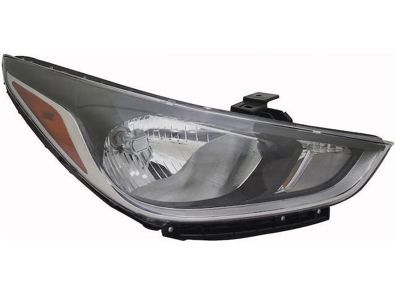 Right Passenger Side Halogen Headlight Assembly - Compatible with 2018 - 2020 Hyundai Accent 2019