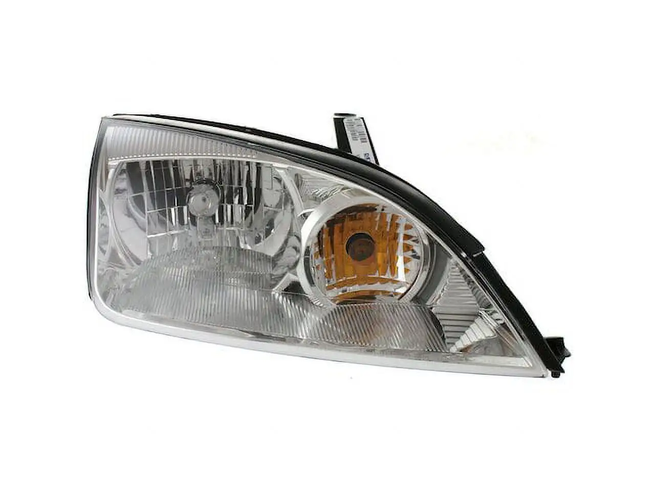 Right Passenger Side Halogen Headlight Assembly - without Bulbs or Sockets - Compatible with 2005 - 2007 Ford Focus 2006