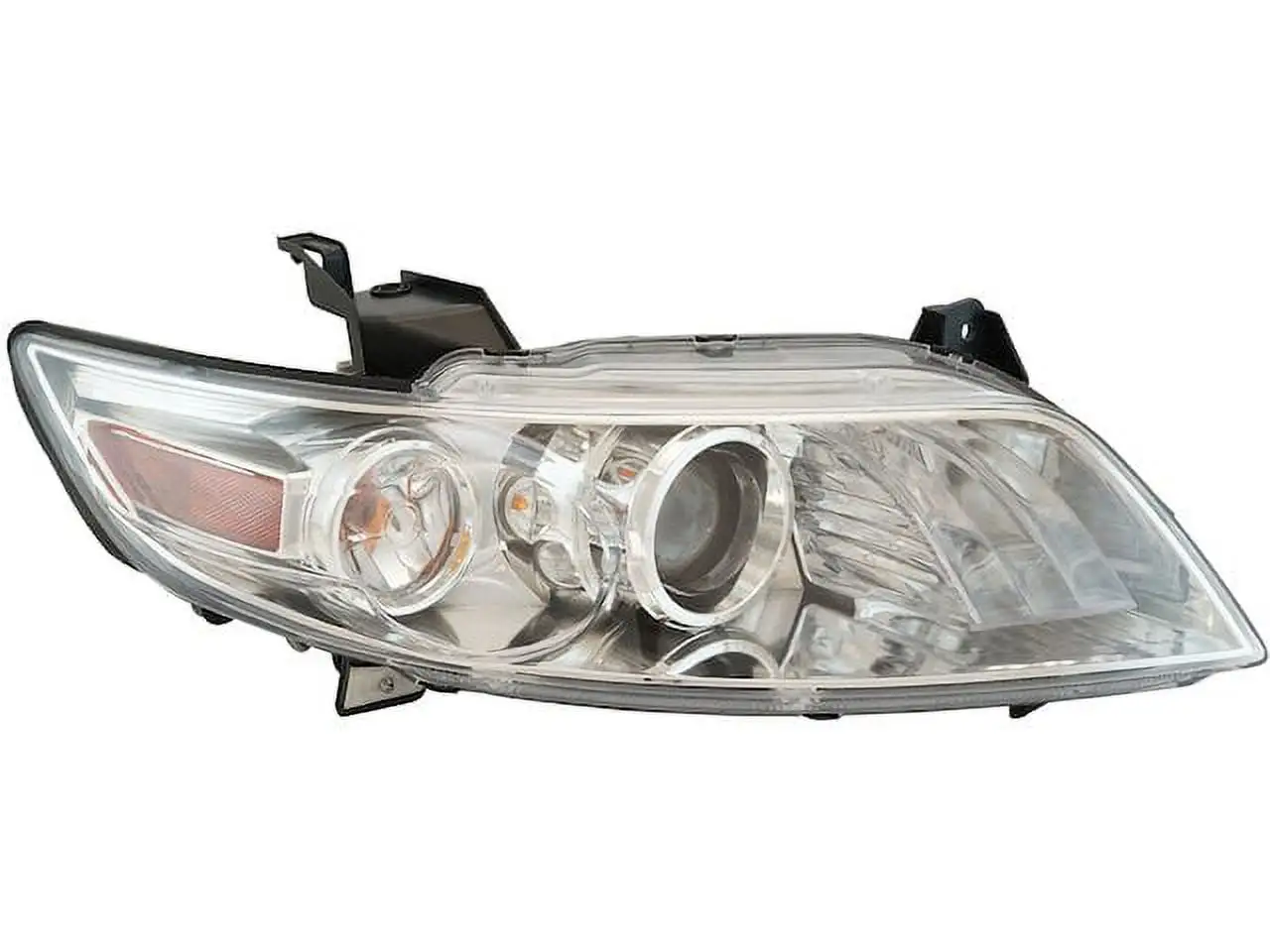 Right Passenger Side Headlight Assembly - with Chrome Housing - without Bulbs and Ballast - Compatible with 2003 - 2008 Infiniti FX35 2004 2005 2006 2007