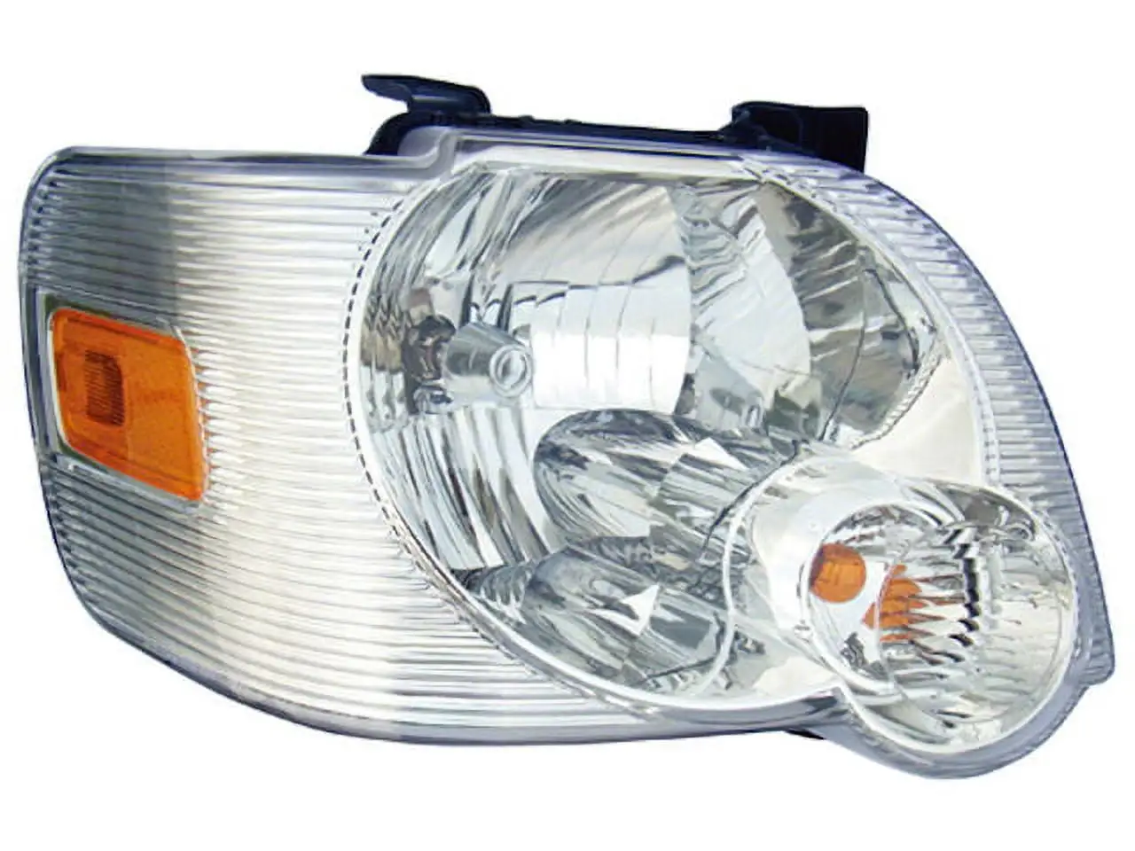 Right Passenger Side Headlight Assembly - Clear Lens - Compatible with 2006 - 2010 Ford Explorer (Excludes 07-08 XLT with Ironman and Sport) 2007 2008 2009