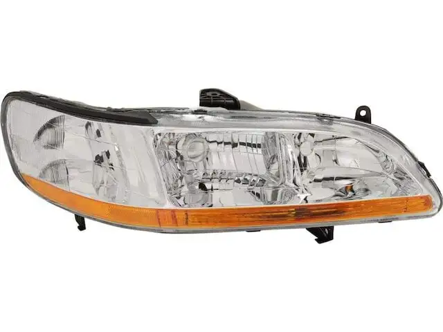 Right Passenger Side Headlight Assembly - Compatible with 2001 - 2002 Honda Accord