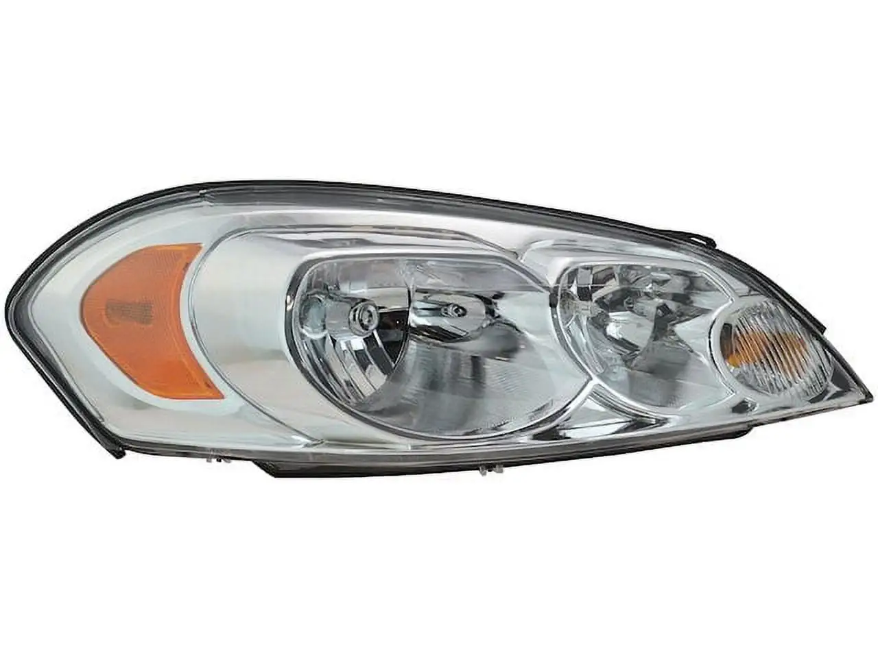 Right Passenger Side Headlight Assembly - Compatible with 2006 - 2013 Chevy Impala 2007 2008 2009 2010 2011 2012