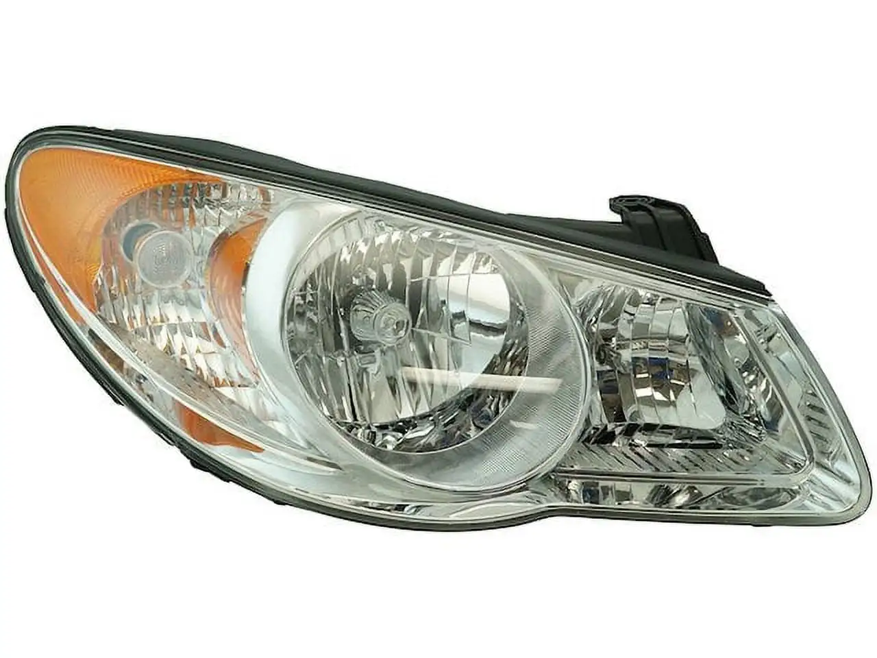 Right Passenger Side Headlight Assembly - Compatible with 2007 - 2010 Hyundai Elantra Sedan 2008 2009