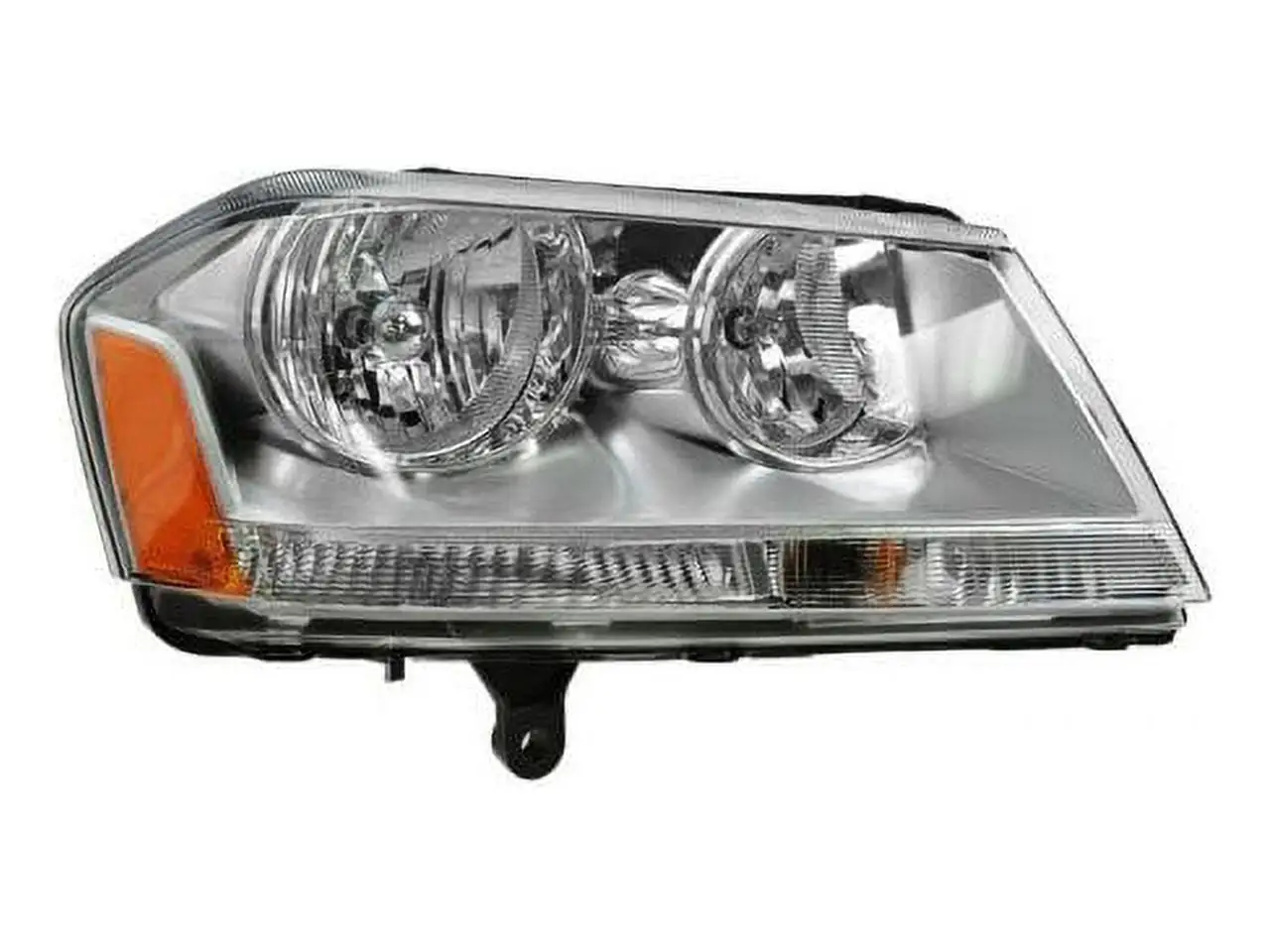 Right Passenger Side Headlight Assembly - Compatible with 2008 - 2014 Dodge Avenger 2009 2010 2011 2012 2013