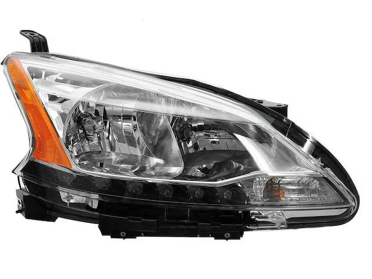 Right Passenger Side Headlight Assembly - Compatible with 2013 - 2015 Nissan Sentra 2014