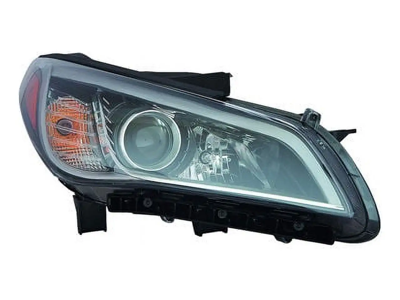 Right Passenger Side Headlight Assembly - Compatible with 2015 - 2017 Hyundai Sonata 2016