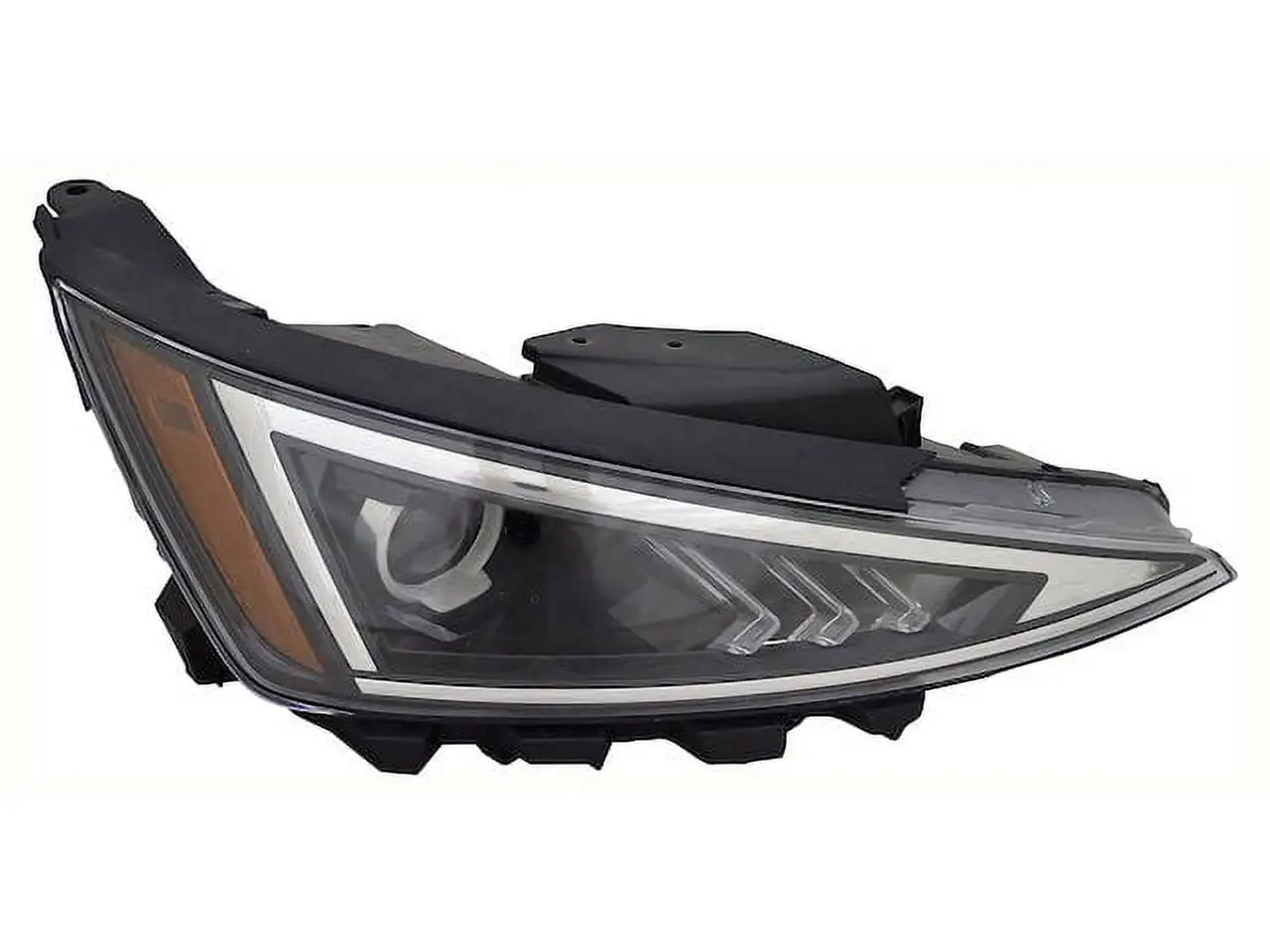 Right Passenger Side Headlight Assembly - Compatible with 2019 - 2020 Hyundai Elantra