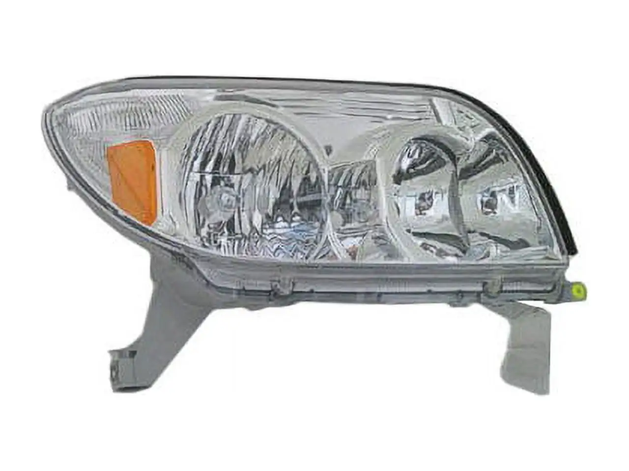 Right Passenger Side Headlight Assembly - Includes Side Marker Light - Compatible with 2003 - 2005 Toyota 4Runner 2004