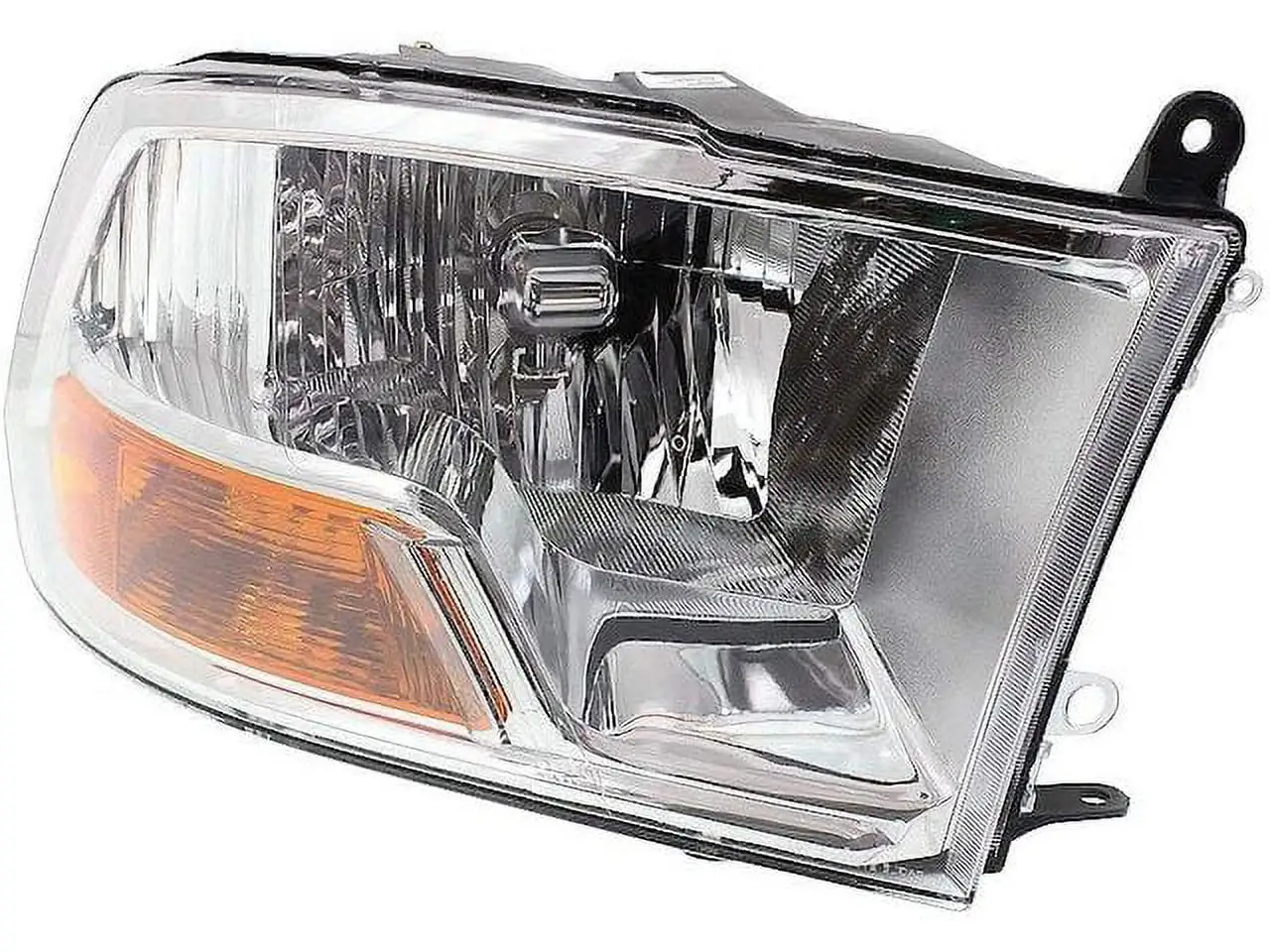 Right Passenger Side Headlight Assembly - Single Element - Compatible with 2011 - 2012 Ram 4500 (For Use without Quad Lights)