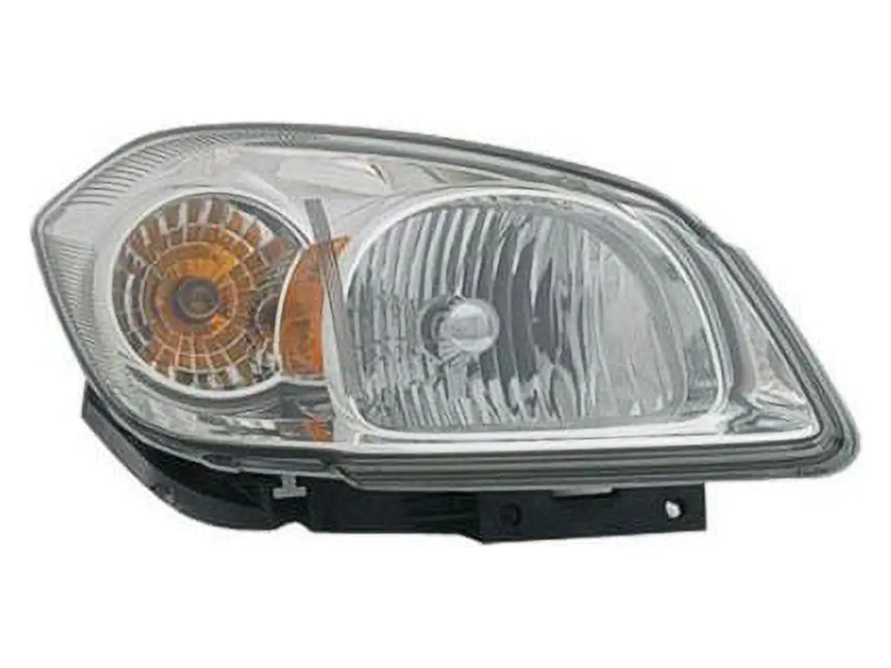 Right Passenger Side Headlight Assembly - Smokey Housing - Compatible with 2005 - 2010 Chevy Cobalt 2006 2007 2008 2009