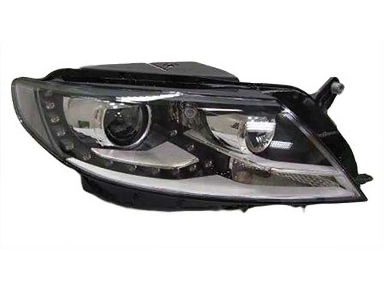 Right Passenger Side Headlight Assembly - Xenon - Compatible with 2012 - 2016 Volkswagen CC (with Curve Lighting) 2013 2014 2015