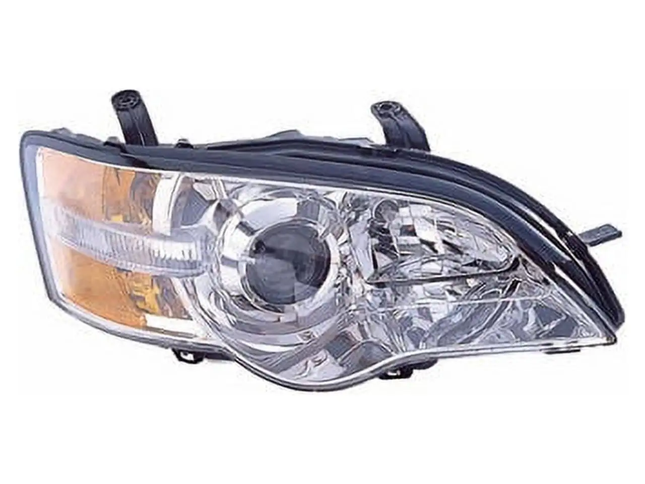 Right Passenger Side Headlight Assembly - with Chrome Bezel - Compatible with 2006 - 2007 Subaru Outback