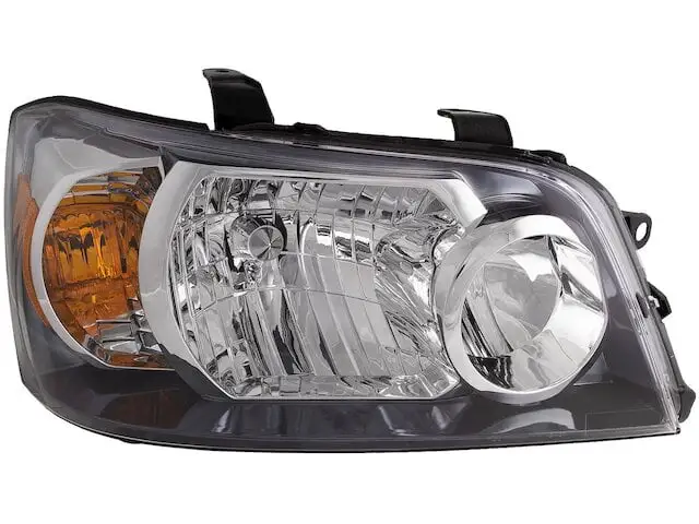 Right Passenger Side Headlight Assembly - without Bulbs - Compatible with 2004 - 2006 Toyota Highlander 2005