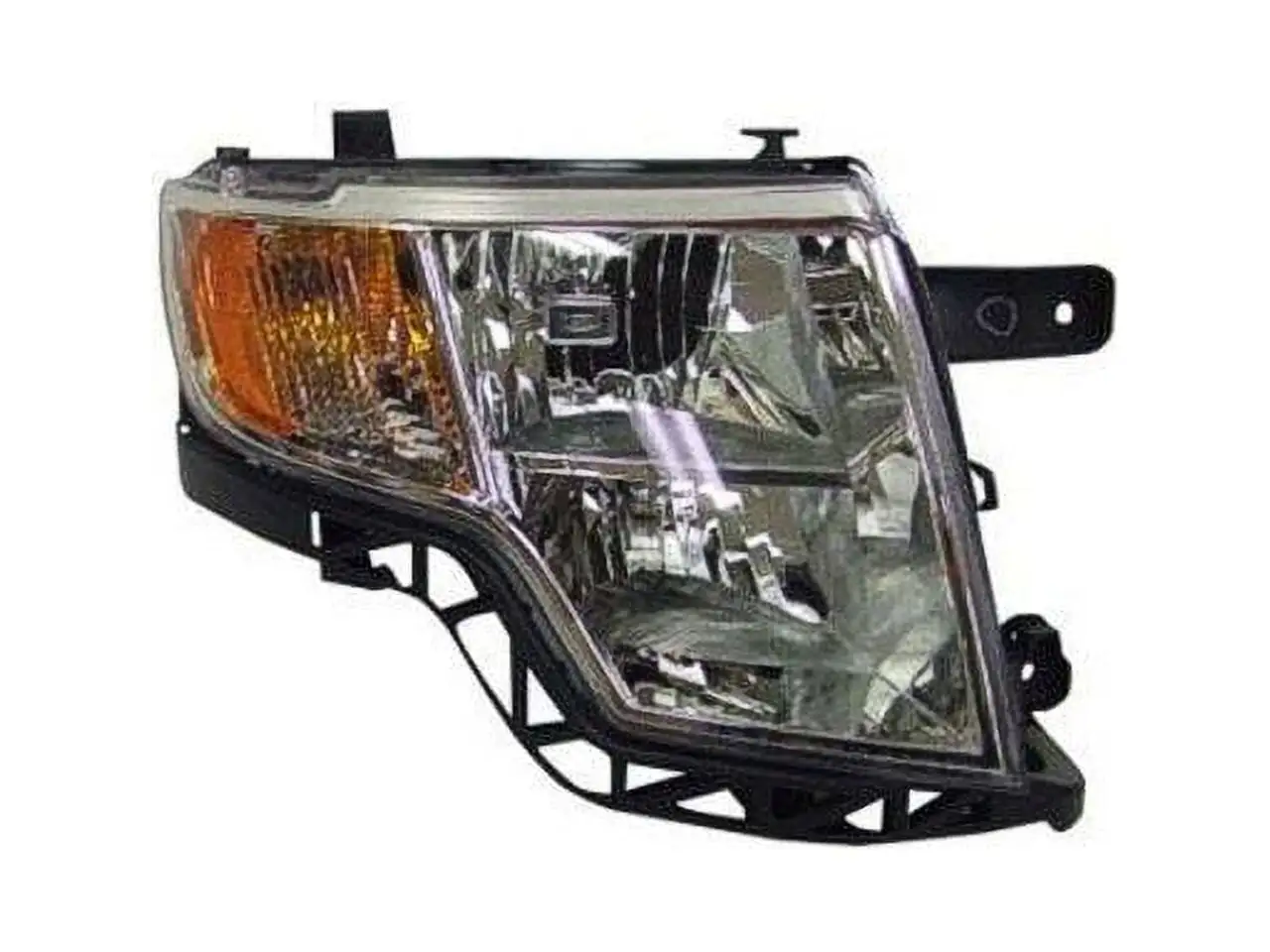 Right Passenger Side Headlight Assembly - without Sport Bright Bezel - Compatible with 2007 - 2010 Ford Edge 2008 2009