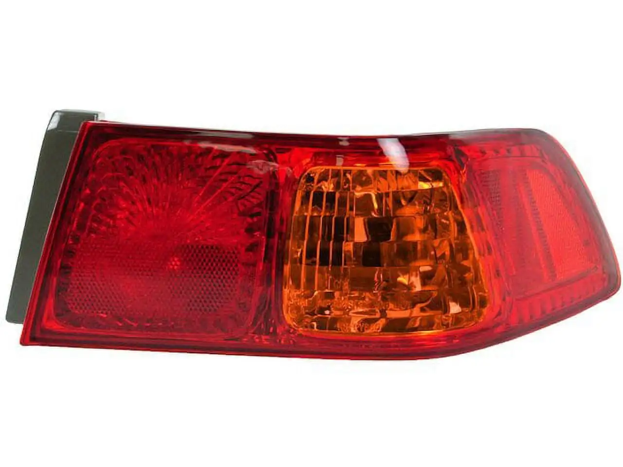 Brock Replacement Drivers Taillight Tail Lamp Lens Compatible with 1997-2000 F150 Flareside Pickup Truck F85Z13405BA