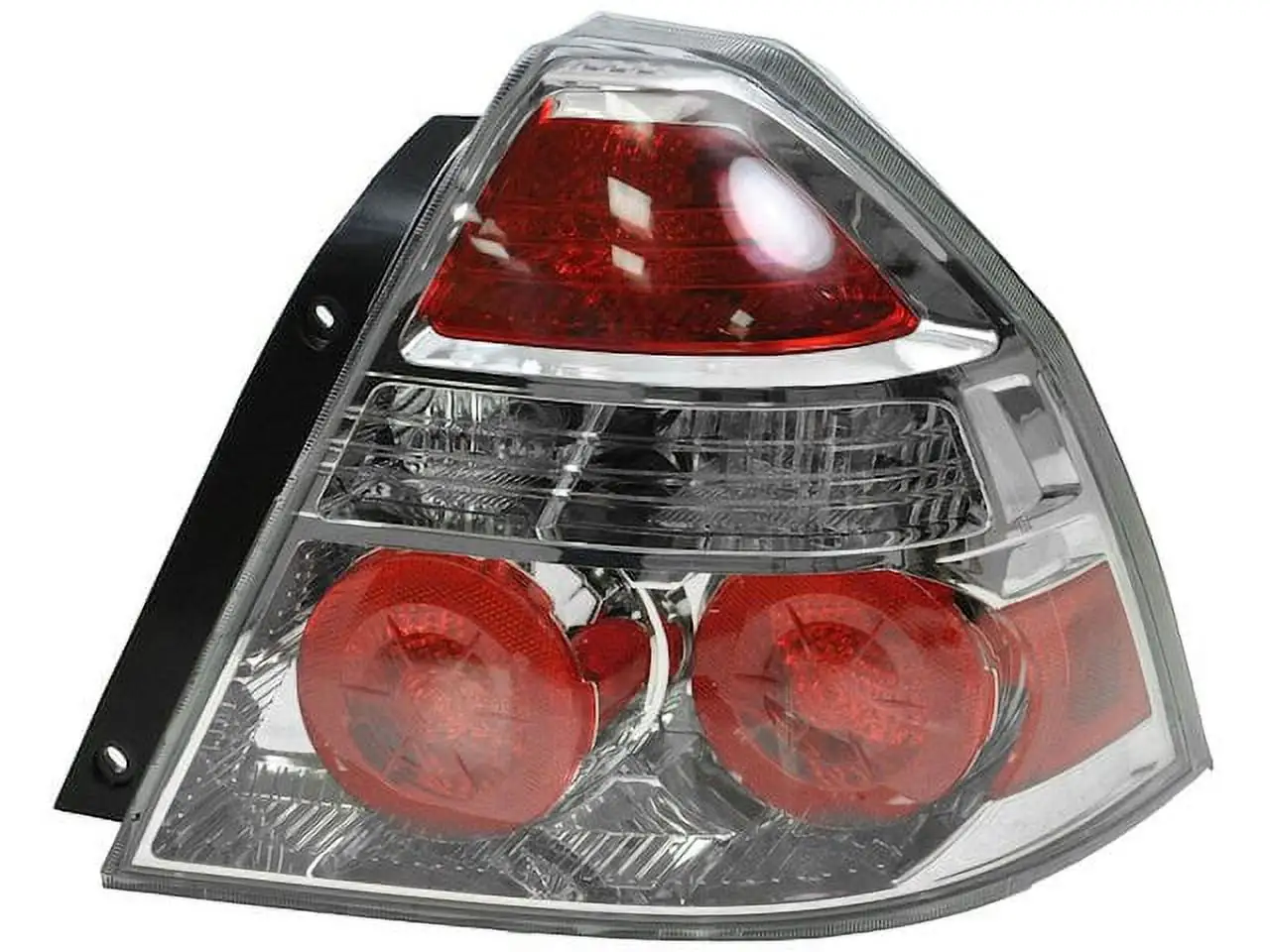 Brock Replacement Passenger Right Tail Light Assembly Compatible With 2002-2009 Chevy Trailblazer