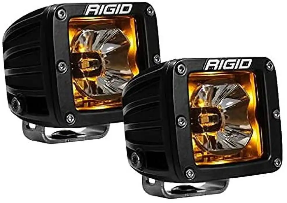 Rigid Industries 20204 Radiance LED Light Pods (Amber Backlight) Pair