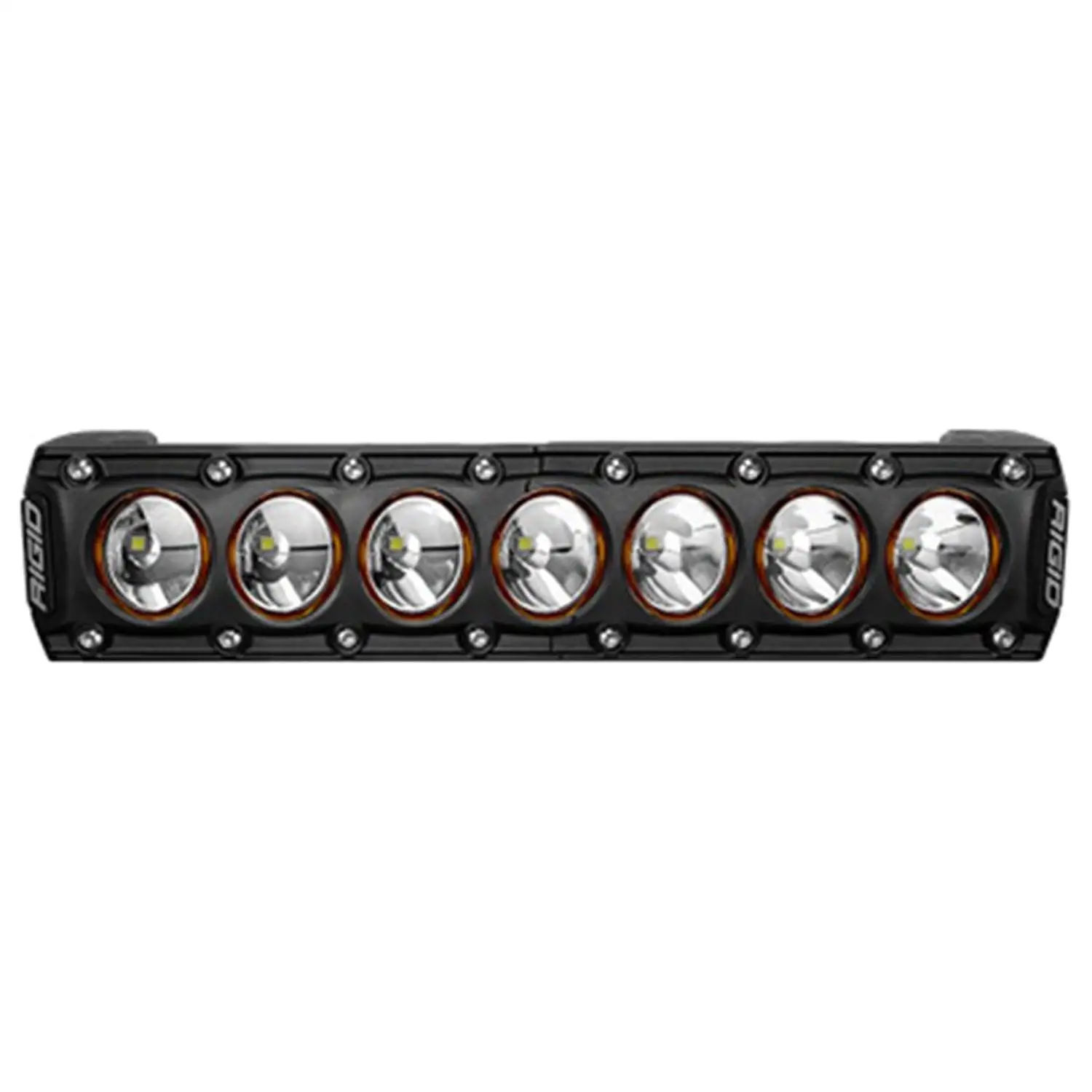 Rigid Industries Revolve 10in Bar w/Amber Trim Ring