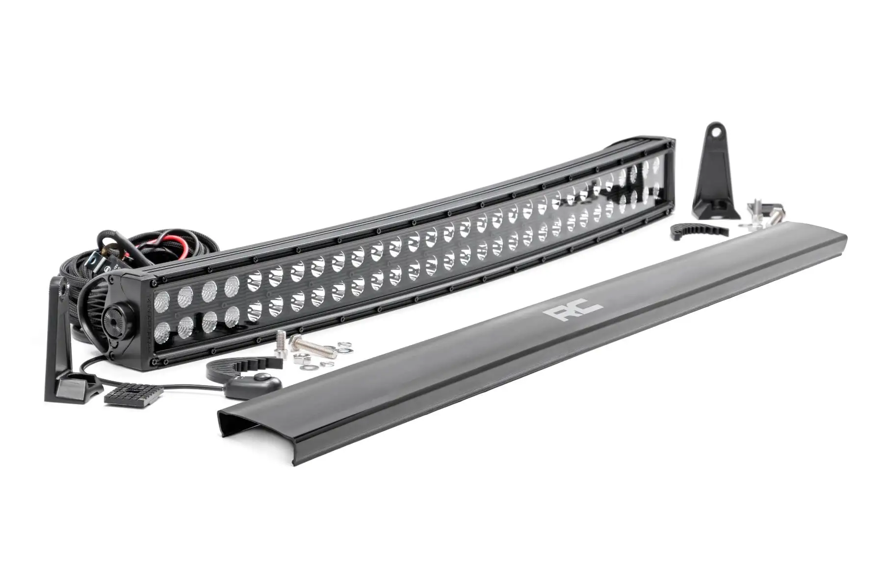 Rough Country 30 Black Series Curved Dual Row CREE LED Light Bar 72930BL