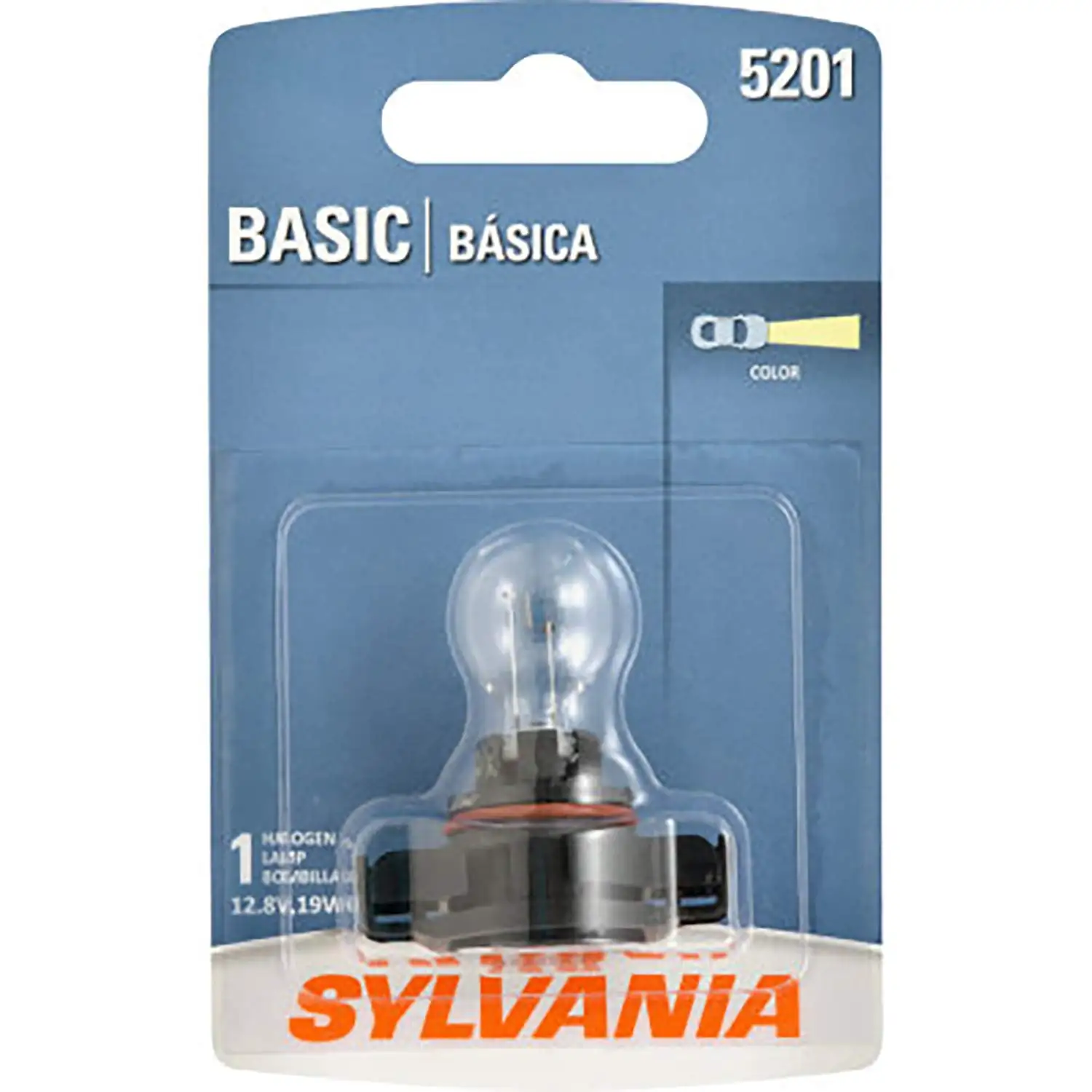 SYLVANIA - 5201 Basic SE33 - Incandescent Halogen Light Bulb for Fog and Daytime Running Lights (Contains 1 Bulb)